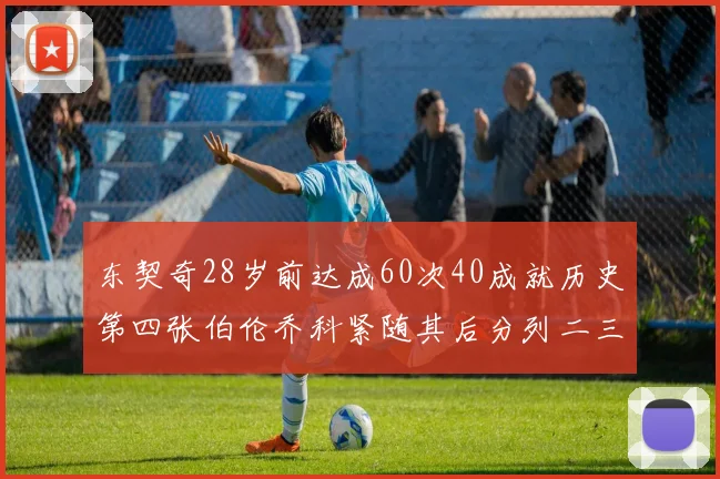 东契奇28岁前达成60次40成就历史第四张伯伦乔科紧随其后分列二三位